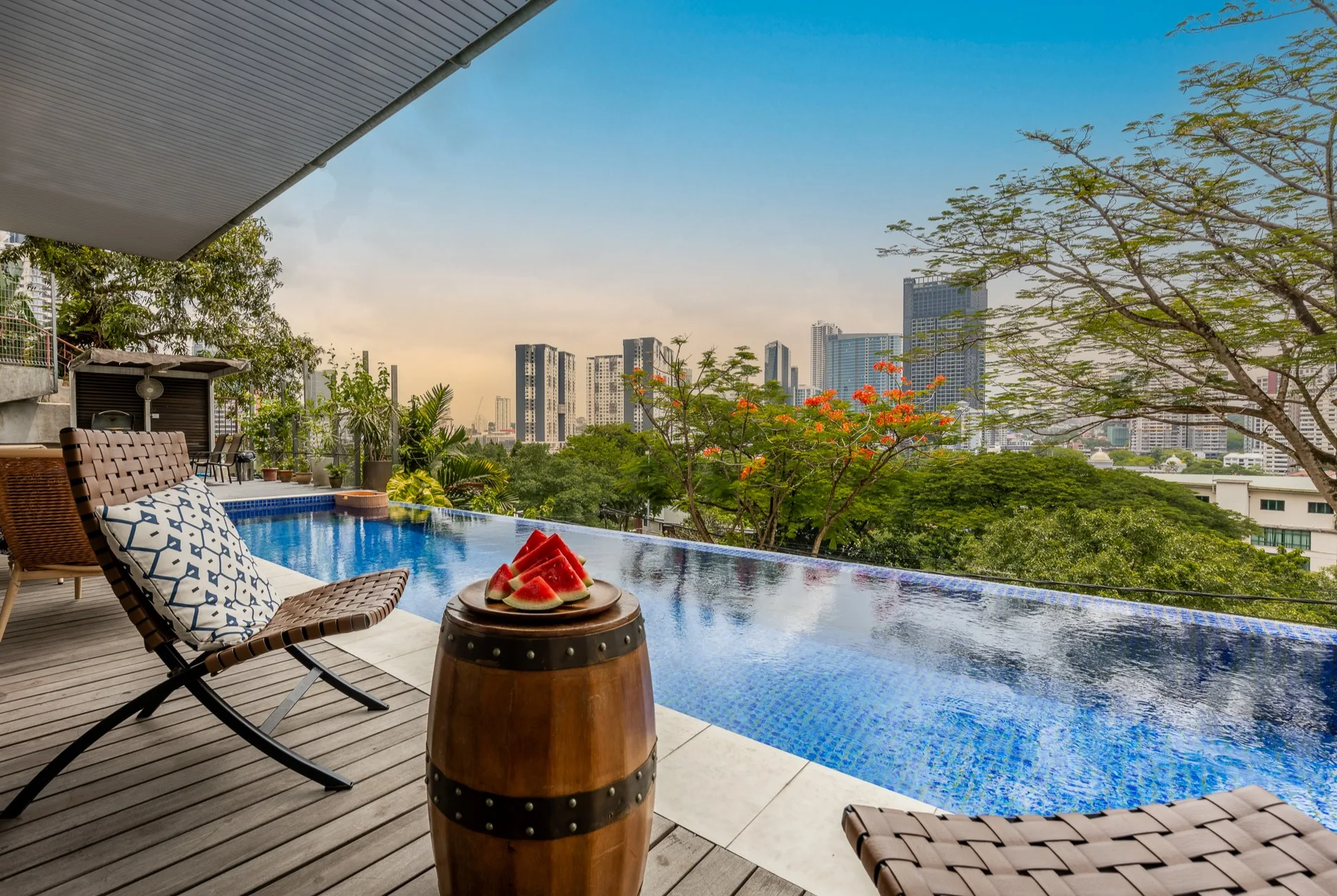 Flame of the  Forest Retreat